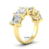 Load image into Gallery viewer, 5-ct-asscher-cut-five-stone-diamond-wedding-ring-in-yellow-gold-fdwb8008asangle2-5.00ct-nl-yg-hw.jpg?v=1773808024