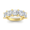 Load image into Gallery viewer, 5-ct-asscher-cut-five-stone-diamond-wedding-ring-in-yellow-gold-fdwb8008asangle5-5.00ct-nl-yg.jpg?v=1773808024