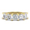 Load image into Gallery viewer, 5-ct-asscher-cut-five-stone-diamond-wedding-ring-in-yellow-gold-fdwb8008assleep-5.00ct-nl-yg.jpg?v=1773808024