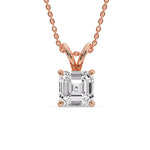 Load image into Gallery viewer, Asscher Cut Solitaire Pendant
