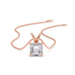 Load image into Gallery viewer, Asscher Cut Solitaire Pendant
