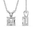 Load image into Gallery viewer, Asscher Cut Solitaire Pendant

