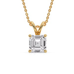 Load image into Gallery viewer, Asscher Cut Solitaire Pendant
