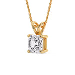 Load image into Gallery viewer, Asscher Cut Solitaire Pendant
