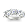 Load image into Gallery viewer, 5-ct-asscher-five-stone-diamond-band-in-white-gold-fdwb8008asangle5-5.00ct-nl-wg.jpg?v=1773808204