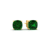 Load image into Gallery viewer, 5-ct-cushion-cut-emerald-basket-stud-earring-in-yellow-gold-fdear10411cugemgrangle1-5.00ct-nl-yg.jpg