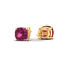 Load image into Gallery viewer, 6-carat-cushion-cut-pink-sapphire-basket-stud-earring-in-rose-gold-fdear10411cugsadrpiangle4-6.00ct-nl-rg.jpg