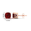 Load image into Gallery viewer, 5-ct-cushion-cut-ruby-basket-stud-earring-in-rose-gold-fdear10411cugrudrangle2-5.00ct-nl-rg-hw.jpg