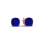 Load image into Gallery viewer, 5-ct-cushion-cut-sapphire-basket-stud-earring-in-rose-gold-fdear10411cugsablangle1-5.00ct-nl-rg.jpg