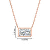 Load image into Gallery viewer, 5-ct-east-west-radiant-cut-bezel-diamond-pendant-in-rose-gold-fdpd11763raangle1-5.00ct-nl-rg-hw.jpg