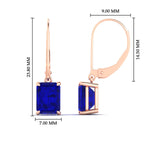 Load image into Gallery viewer, 5-ct-emerald-cut-sapphire-drop-earrings-in-rose-gold-fdear11236emgsablangle4-5.00ct-nl-rg-hw.jpg?v=1765364332