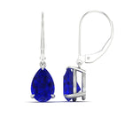 Load image into Gallery viewer, 5-ct-lever-back-pear-shaped-sapphire-earrings-for-women-in-white-gold-fdear11236pegsablangle4-5.00ct-nl-wg.jpg?v=1768544716