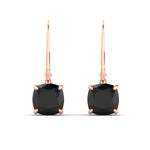 Load image into Gallery viewer, 5-ct-leverback-cushion-cut-black-diamond-drop-earrings-in-rose-gold-fdear11236cugblackangle2-5.00ct-nl-rg.jpg?v=1765359813