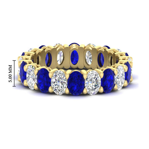 5-ct-oval-diamond-basket-prong-eternity-band-with-blue-sapphire-in-yellow-gold-fdewb8324ovgsablsleep-5.00x3.50mm-nl-yg-hw