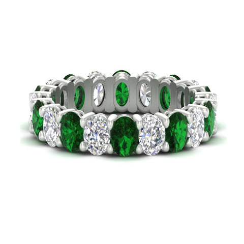5-ct-oval-diamond-basket-prong-eternity-band-with-emerald-in-white-gold-fdewb8324ovgemgrsleep-5.00x3.50mm-nl-wg
