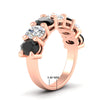 Load image into Gallery viewer, 5-ct-oval-seven-stone-black-diamond-anniversary-band-for-women-in-rose-gold-fdwb8008ovblackangle2-5.00ct-nl-rg-hw.jpg