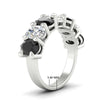 Load image into Gallery viewer, 5-ct-oval-seven-stone-black-diamond-anniversary-band-for-women-in-white-gold-fdwb8008ovblackangle2-5.00ct-nl-wg-hw.jpg