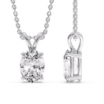 Load image into Gallery viewer, 5-ct-oval-solitaire-pendant-in-white-gold-FDPD8469OV-5CT-ANGLE3-WG
