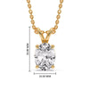 Load image into Gallery viewer, 5-ct-oval-solitaire-pendant-in-yellow-gold-FDPD8469OV-5CT-ANGLE1-YG-HW