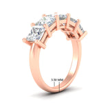 Load image into Gallery viewer, 5-ct-princess-cut-anniversary-ring-in-rose-gold-fdwb8008prangle2-5.00ct-nl-rg-hw.jpg?v=1773654947