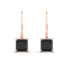 Load image into Gallery viewer, 5-ct-princess-cut-black-diamond-leverback-dangle-earrings-in-rose-gold-fdear11236prgblackangle2-5.00ct-nl-rg.jpg?v=1765510603