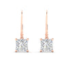 Load image into Gallery viewer, 5-ct-princess-cut-diamond-leverback-dangle-earrings-in-rose-gold-fdear11236prangle2-5.00ct-nl-rg.jpg?v=1765510603
