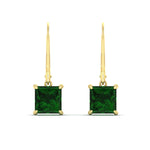 Load image into Gallery viewer, 5-ct-princess-cut-emerald-leverback-dangle-earrings-in-yellow-gold-fdear11236prgemgrangle2-5.00ct-nl-yg.jpg?v=1765510603