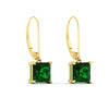 Load image into Gallery viewer, 5-ct-princess-cut-emerald-leverback-dangle-earrings-in-yellow-gold-fdear11236prgemgrangle3-5.00ct-nl-yg.jpg?v=1765510603