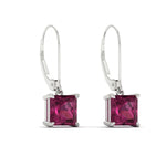Load image into Gallery viewer, 5-ct-princess-cut-pink-sapphire-leverback-dangle-earrings-in-white-gold-fdear11236prgsadrpiangle3-5.00ct-nl-wg.jpg?v=1765510602