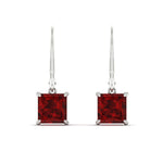 Load image into Gallery viewer, 5-ct-princess-cut-ruby-leverback-dangle-earrings-in-white-gold-fdear11236prgrudrangle2-5.00ct-nl-wg.jpg?v=1765510602