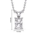 Thumbnail 146 - 5-ct-radiant-cut-solitaire-necklace-in-white-gold-FDPD8469RA-5CT-ANGLE1-WG-HW