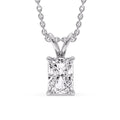 Thumbnail 145 - 5-ct-radiant-cut-solitaire-necklace-in-white-gold-FDPD8469RA-5CT-ANGLE1-WG