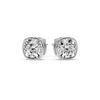 Load image into Gallery viewer, Bezel Set Cushion Diamond Stud Earrings