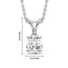 Load image into Gallery viewer, Pear Shaped Solitaire Necklace