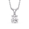 Load image into Gallery viewer, Pear Shaped Solitaire Necklace