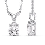 Load image into Gallery viewer, Pear Shaped Solitaire Necklace

