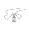 Load image into Gallery viewer, Pear Shaped Solitaire Necklace
