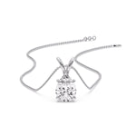 Load image into Gallery viewer, Pear Shaped Solitaire Necklace
