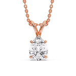 Load image into Gallery viewer, Pear Shaped Solitaire Necklace
