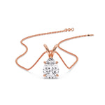 Load image into Gallery viewer, Pear Shaped Solitaire Necklace
