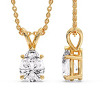 Load image into Gallery viewer, Pear Shaped Solitaire Necklace
