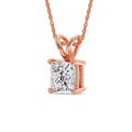 Thumbnail 146 - 5-ct.-diamond-princess-cut-solitaire-necklace-in-rose-gold-FDPD8469PR-5CT-ANGLE2-RG