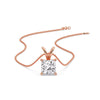 Load image into Gallery viewer, 5-ct.-diamond-princess-cut-solitaire-necklace-in-rose-gold-FDPD8469PR-5CT-ANGLE4-RG