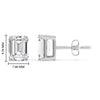 Load image into Gallery viewer, 5-ct.-emerald-cut-stud-earring-in-white-gold-FD-EAR10411EMANGLE2-5.00CT-NL-WG-HW.jpg?v=1769501017