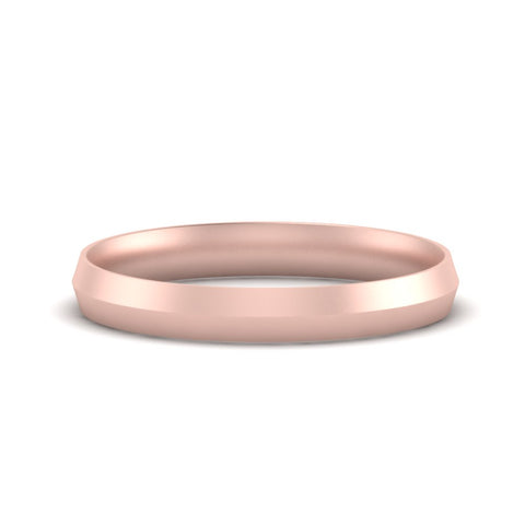 Comfort Fit Knife Edge Mens Band