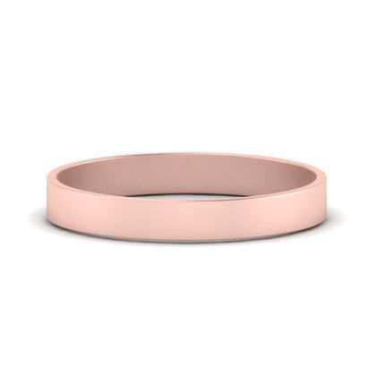 5 mm Flat Gold Wedding Band