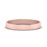 Load image into Gallery viewer, 5 mm Flat Gold Wedding Band
