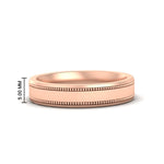 Load image into Gallery viewer, 5-mm-mens-band-double-milgrain-in-rose-gold-fdm11341angle3-5.00mm-nl-rg
