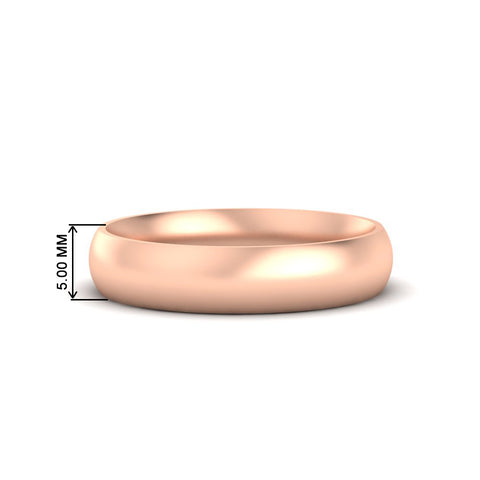 Minimalist Mens Wedding Band