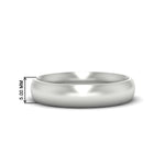 Load image into Gallery viewer, Minimalist 4mm Mens Wedding Band
